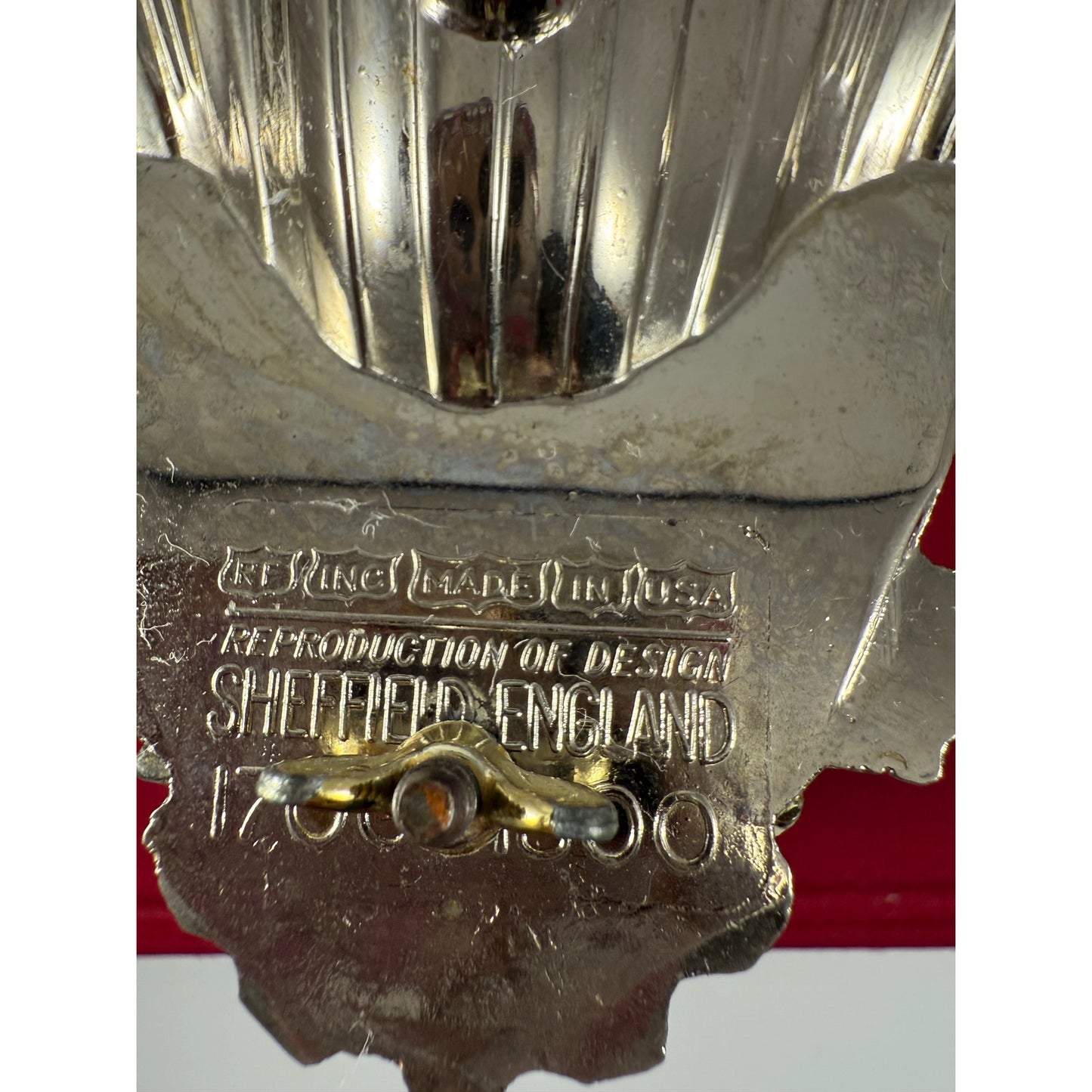 Vintage Silver-Plated Poodle Shell Dish – Mid-Century Trinket Holder